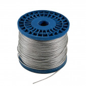 Трос DIN 3055 оцинкованный 2 мм, 200 м (бухта)