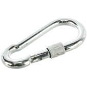 Карабин DIN 5299D пожарный с замком 9х90 мм