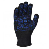 Перчатки 648 универсал плюс трикотажные с ПВХ-рисунком размер 10 (XL) DOLONI