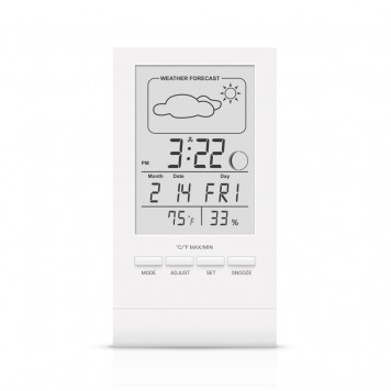 Термометр-гигрометр цифровой Т-14 с часами