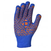 Перчатки 4450 трикотажные с ПВХ-рисунком размер 11 (2XL) DOLONI
