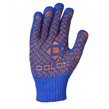 Перчатки 4450 трикотажные с ПВХ-рисунком размер 11 (2XL) DOLONI Перчатки 4450 трикотажные с ПВХ-рисунком размер 11 (2XL) DOLONI
