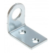 Замочная петля пробой-ушко 18х50 мм, гнутое