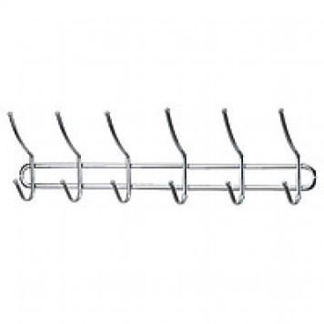 Вешалка 0909/0207 бессер для ван. хром 6-ти.