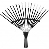 Грабли проволочные крашеные веерные