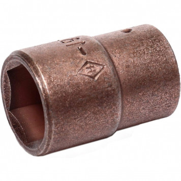 Головка омедненная сменная 17 мм, 1/2" НИЗ