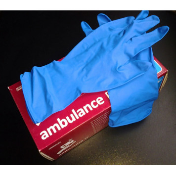 Перчатки AMBULANCE S уп25пар-1