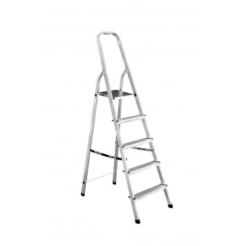Лестница-стремянка 5 ступеней (ALIMINYUM) Лестница-стремянка 5 ступеней (ALIMINYUM)