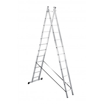 Лестница 2-х секционная 12-ти ступенчатая UFUK-1