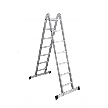Лестница трансформер 2-х секционная 7-ми ступенчатая