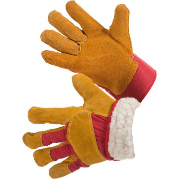 Перчатки сварщика замшевые утепленные Русские Львы Перчатки сварщика замшевые утепленные Русские Львы