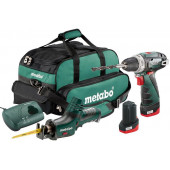 Набор Combo Set 2.4: винтоверт PowerMaxx BS Basic + сабельная пила PowerMaxx ASE METABO (685056000)