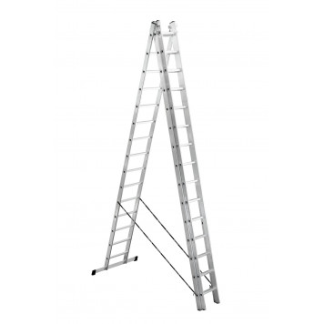 Лестница 3-х секционная 15-ти ступенчатая UFUK-1