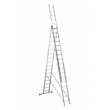 Лестница 3-х секционная 17-ти ступенчатая UFUK-1