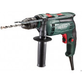 Дрель SBE 650 Impuls ударная 650 Вт, быстрозажимной патрон 13 мм (600672500) METABO