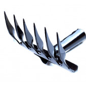 Грабли АРТИ 6 зубьев, с повёрнутым зубом, без черенка