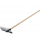 Грабли АРТИ П-1-8 с повёрнутым зубом, с черенком 1000 мм