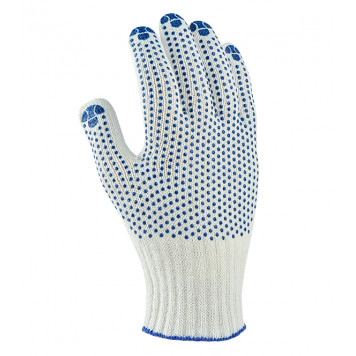 Перчатки 880 трикотажные с 2-х сторон ПВХ-рисунок размер 10 (XL) DOLONI-1