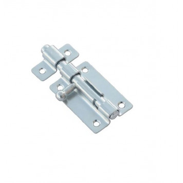 Задвижка накладная ЗТ-6 цинк 60х35 мм Задвижка накладная ЗТ-6 цинк 60х35 мм