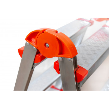 Стремянка стальная 2 ступенчатая двухсторонная-1