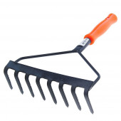 Грабли АРТИ 8 зубьев с пластиковой ручкой, серия Дачник