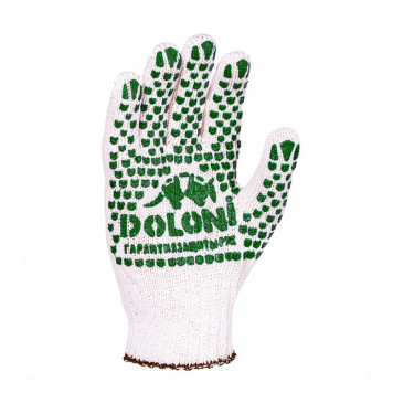 Перчатки 577 трикотажные с ПВХ размер 10 (XL) DOLONI