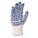 Перчатки 621 универсал трикотажные с ПВХ-рисунком волна размер 10 (XL) DOLONI