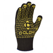 Перчатки 667 универсал трикотажные с ПВХ-рисунком размер 10 (XL) DOLONI