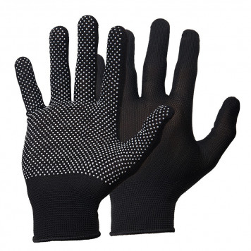 Перчатки нейлоновые с ПВХ покрытием (точка) XL Перчатки нейлоновые с ПВХ покрытием (точка) XL