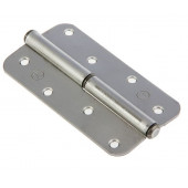 Петля ПН1-130 накладная без покрытия, левая, 130 мм