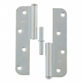 Петля ПН1-130 накладная цинк, левая, 130 мм
