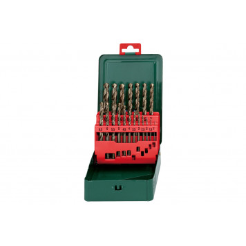 Набор свёрл HSS-CO 19 шт TWiST METABO 6.27157