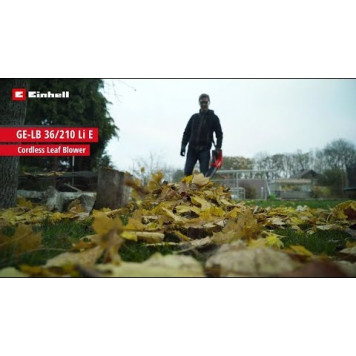 Воздуходувка аккумуляторная PXC GE-LB 36/210 Li E-Solo (арт. 3433620) Einhell-6