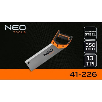 Ножовка 41-226 пасовочная 350 мм, 13TPI NEO-1