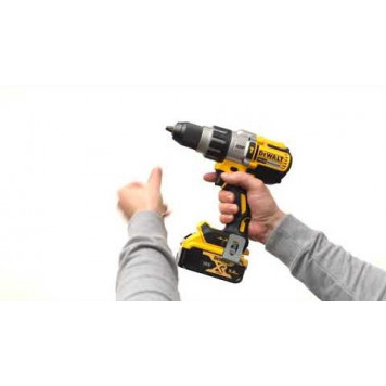 Шуруповёрт-дрель DEWALT 18ВLi бесщеточный DCD996P2-QW 3 скорости, 80Нм, 2х5Ah-3