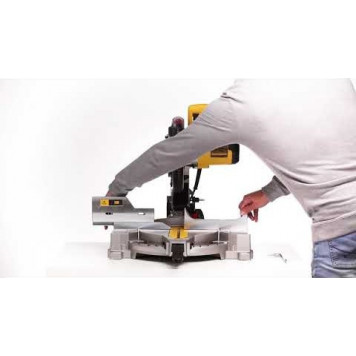 Пила DWS713-KS торцовочная 1600 Вт, 250 мм DEWALT-6