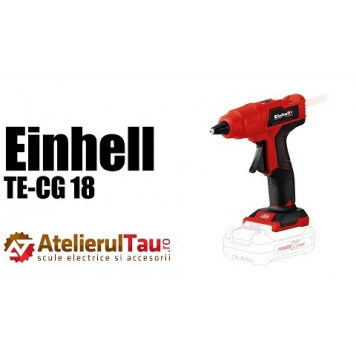 Термопистолет клеевой PXC TE-CG 18 Li-Solo аккумуляторный (4522200) Einhell-5