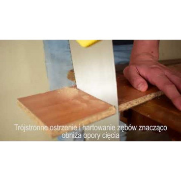 Ножовка 10A450 по дереву Shark 500 мм, 7TPI TOPEX-1