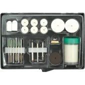 Набор 25412 шлифовальных и полировочных насадок 22 предмета VOREL