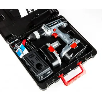 Шуруповёрт 58G127 с 2-мя аккумуляторами 18V 1.7Ah GRAPHITE-8