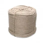 Канат крученый джутовый 6 мм, 100 м (бухта) ALET