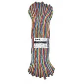 Шнур хозяйственный "Радуга" 10 мм, 30 м, ПП ALET