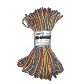 Шнур хозяйственный "Радуга" 6 мм, 30 м, ПП ALET
