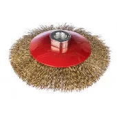 Щётка A0027 дисковая 3"/75 мм, крепление гайка M14