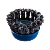 Щётка 249325 для болгарки чашечная, плетенная 65 х М14 мм