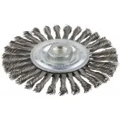 Щётка 030178 плетенная дисковая, 125 х М14