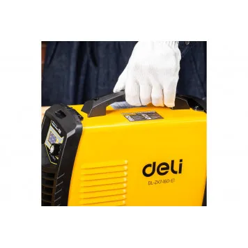 Сварочный аппарат инверторный Deli DL-ZX7-160-E1, 20-160А, 6,8кВт, Deli-8