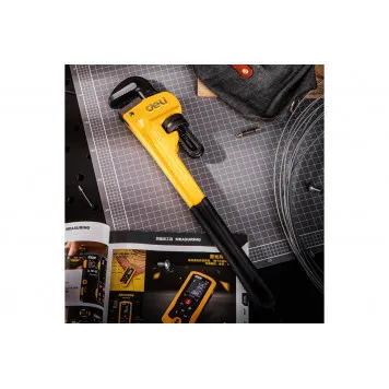 Ключ DL2518 трубный 0-60мм, Deli-4