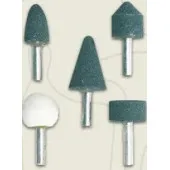 Камни 25400 шлифовальные набор 5шт металла, древесины и пластика VOREL