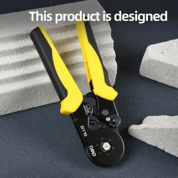 Пресс-клещи DL-L12 шестигранные для обжима наконечников 0,25-6 кв.мм Deli-3